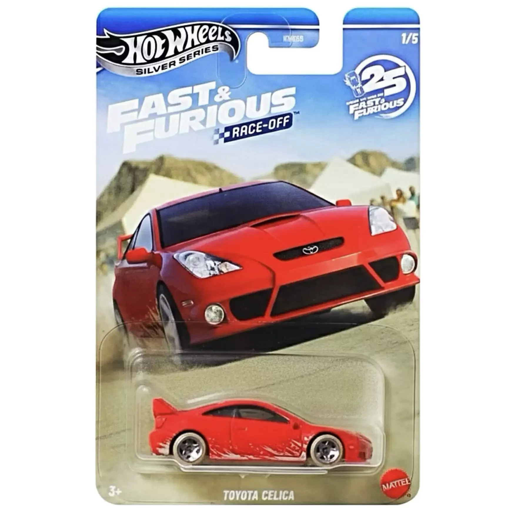 Hot Wheels 2026 Silver Series Fast & Furious Toyota Mazda Honda Volkswagen 1:64 Diecast Race-Off Car Model Collectible Kids Toys - view 2