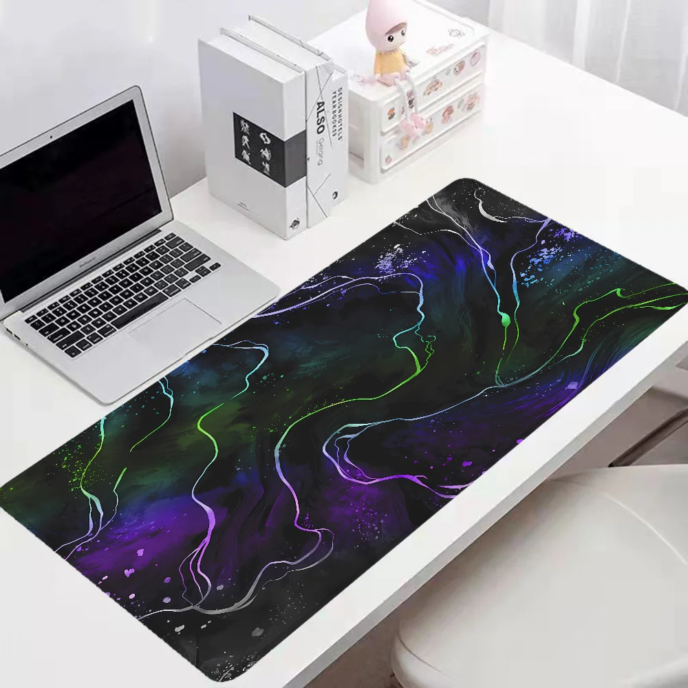 GOLD SLATE Mouse Mats Setup Gaming Accessories Desk Mat Pc Gamer Extended Pad Desktops Mousepad 900x400 Keyboard Xxl Office Mice