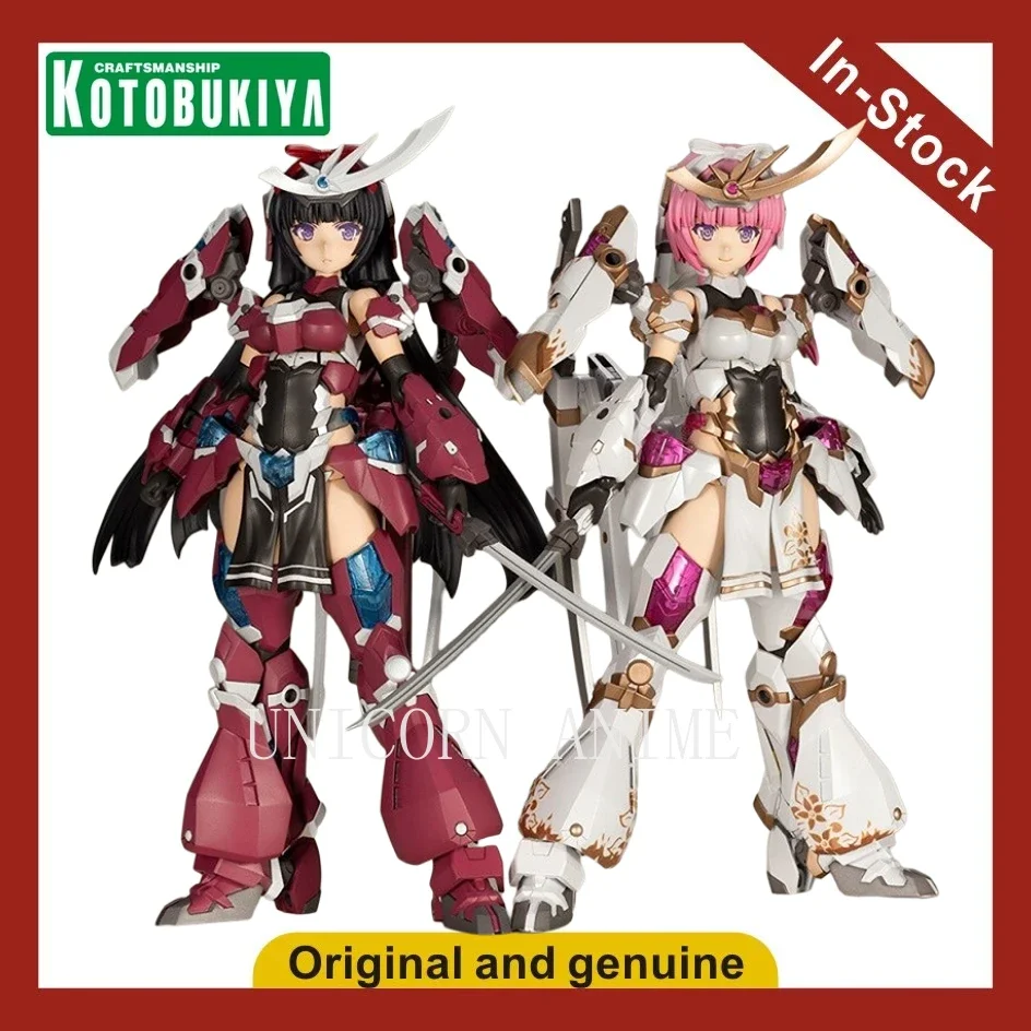 

В наличии оригинальная Kotobukiya Mecha Girl Fuzuki Bentian оранжевый цветок анимационная кукла ручная модель игрушка подарок коллекция орнаментов