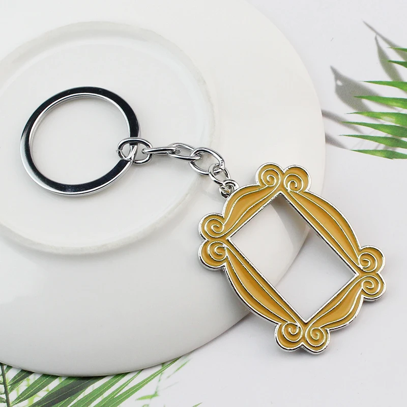 Cartoon TV Show Friends Chandler Figure Badge Brooch Central Perk Coffee Time Pendant Enamel Pins Brooches Women Men Jewelry