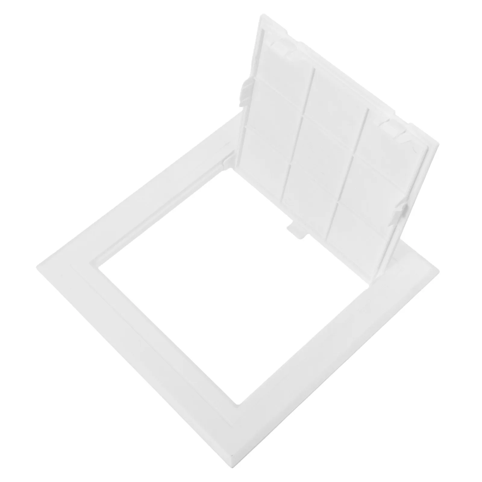 Plastic Wall Hole Cover Plate Drywall Access Panel Door 6x6 Inch Ceiling Plumbing Inspection Access Panel Drywall Hole Cover view 4