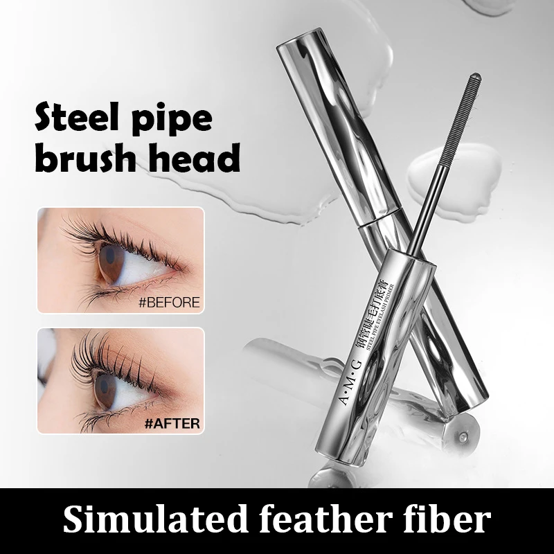 Zwarte Mascara Verlengt Wimpers Extra Volume Langdurige Waterdichte Natuurlijke Wimpers Vrouwelijke Professionele Make-Up Cosmetica