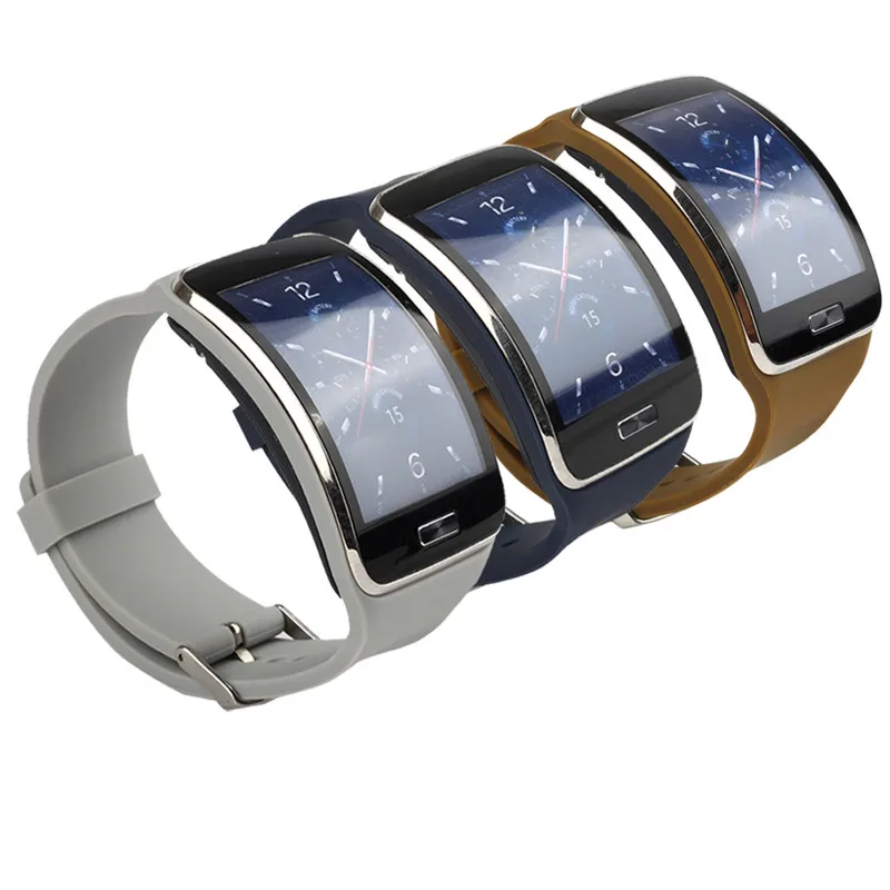 Wrist Band For Samsung Galaxy Gear S R750 Smart Watch Replacement Silicone Band Watch Strap For Gear SM-R750