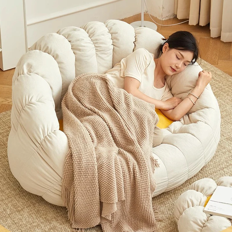 Gaming Dining Bean Bag Sofa Children Fillings Relaxing Comfy Lounger Reading Bean Bag Sofa Sleeper Pouf Chambre Furniture HDH