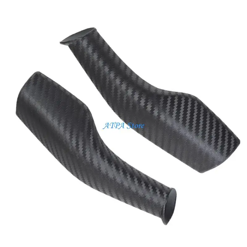 

U13C Full Coverage Carbon Fiber Texture Gear Shifter Cover For Select Vehicles Protective ABS Steering Lever Handle Cover