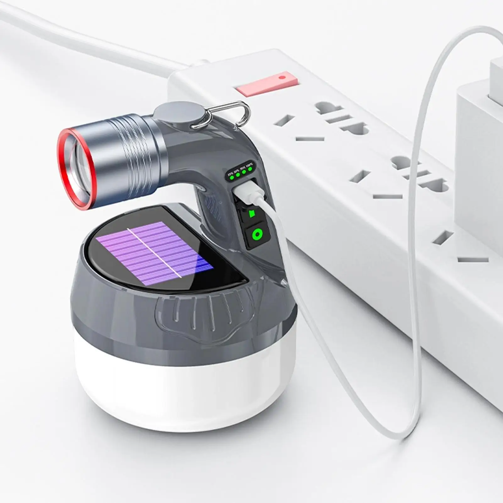 屋外ソーラーランタンポータブルテーブルランプusb充電式ソーラーランタンキャンプバックパッキング釣り夜の散歩用