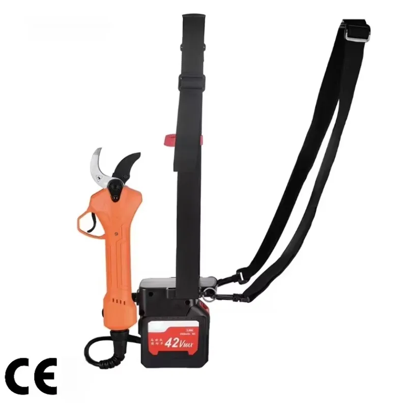 

45mm Caliber Li-Battery Electric Pruning Scissors Power-Packed Battery Powered Garden Shears Big Secateurs Pruning