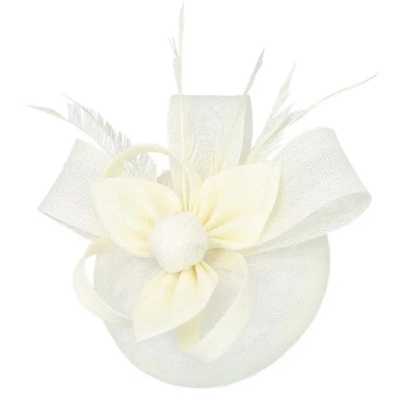 A52E Sophisticated Meshes Fascinator Hat Stylish Headbands Multipurpose Headwear