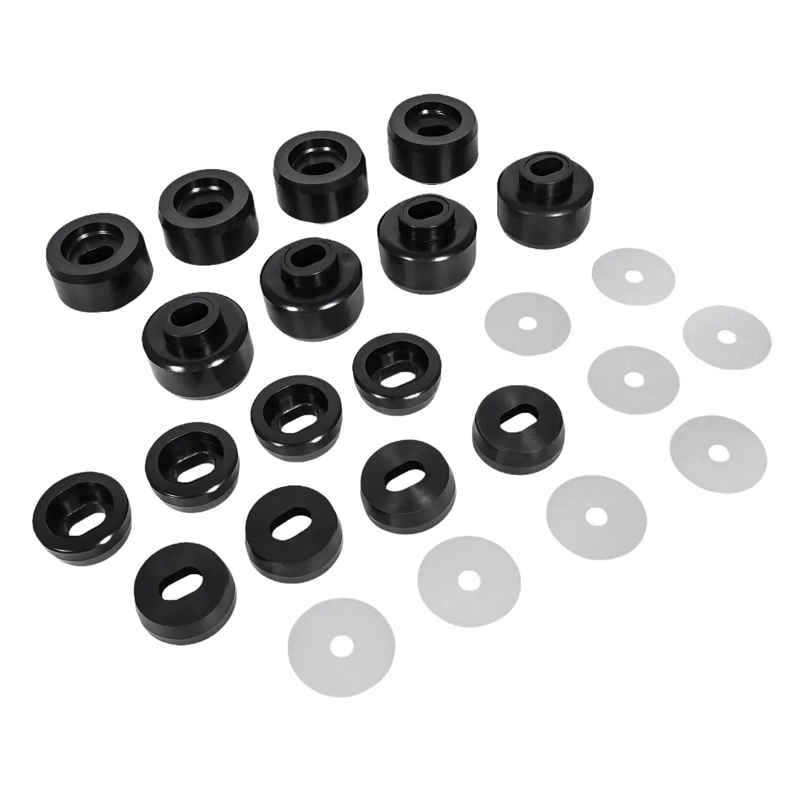 Body and Cab Mount Bushing Kit EC-7-141bcmbk-24Pcs Convenient Accessories for GMC Sierra 1500 2WD 1999 Sierra 4WD 1500 2014