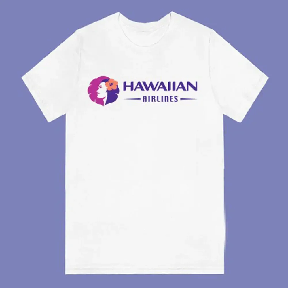 Hawaiian Airlines Men's White T shirt Size S 3XL