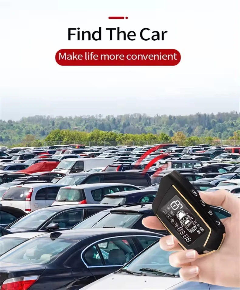 أفضل المفتاح الذكي العالمي للتحكم عن بعد في اتجاهين نظام إنذار أمان السيارة App التحكم المركزي عدة الطوارئ تجاوز