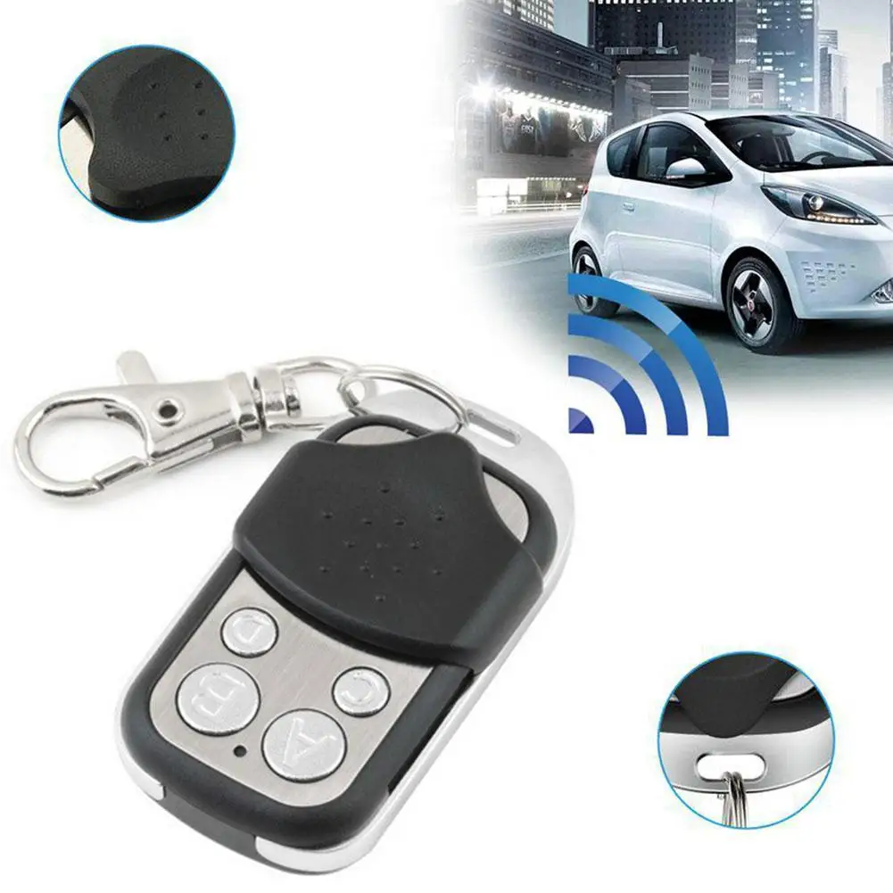 433Mhz Universal Remote Control Code Grabber For Gate Wireless RF 4 Channel Electric Cloning For Gate Garage Door Car Keychain