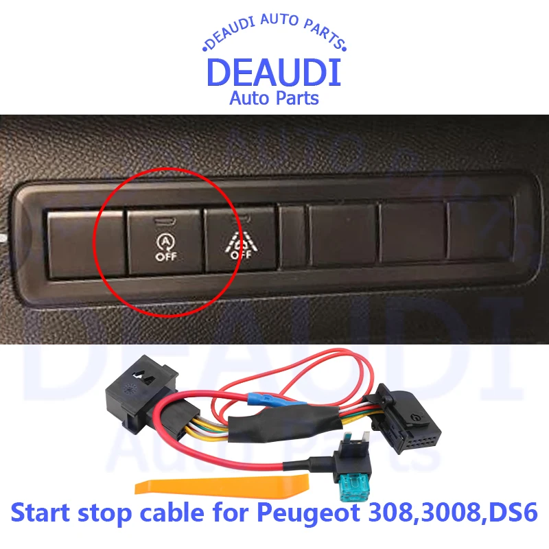 Car Automatic Stop Start Engine System Off Closer Control Sensor Plug Smart Stop Cancel For Citroen Peugeot 308 3008 DS6