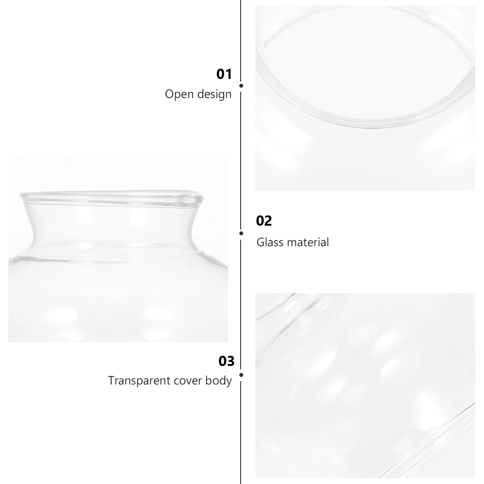 

Glass Lampshade for Lamp Retro Oil Light Cover Decorative Glass Shade Household Oil Lamp Accessory Light Cover