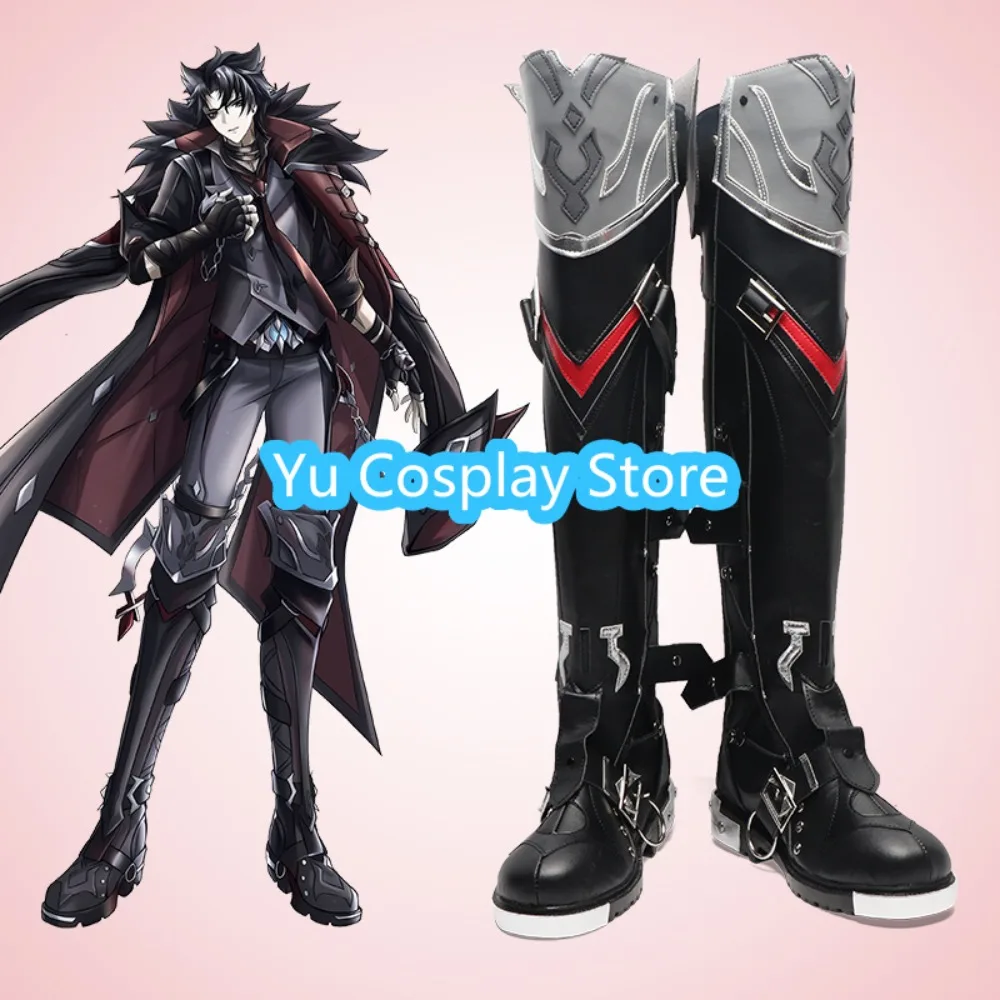 

Yu Cosplay Store Genshin Impact Wriothesley Cosplay Shoes Anime Cosplay Shoes Boots Halloween Costumes Props