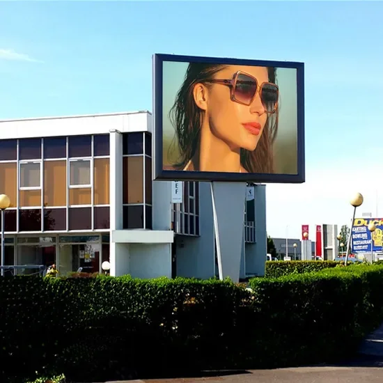 Custom Weatherproof Outdoor LED DisplayDisplay Cabinet Screen P8 Fixed Installation Poster Display Outdoor Display view 3