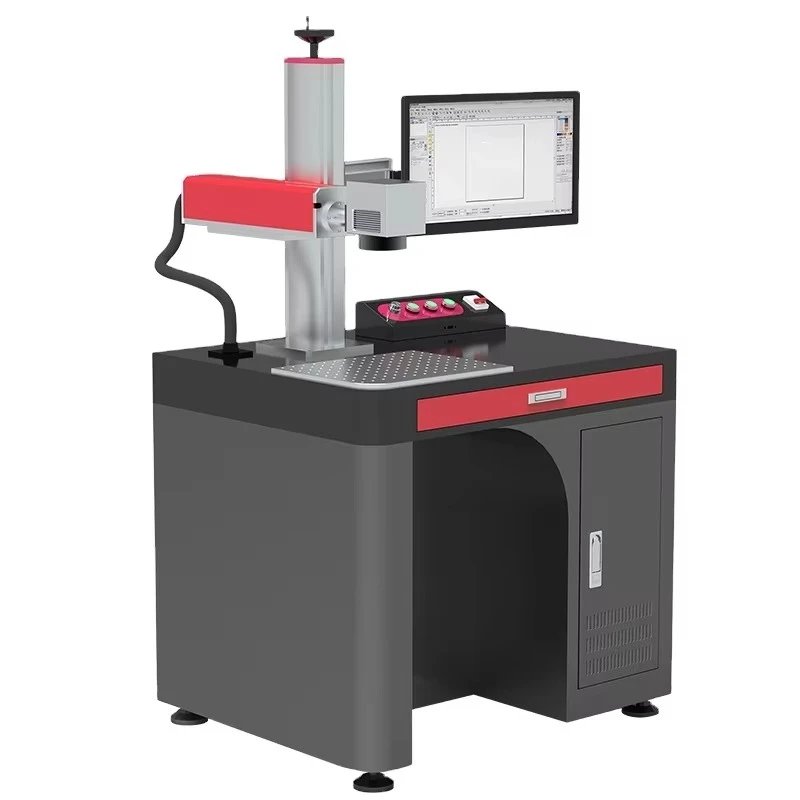 Desktop fiber optic marking machine