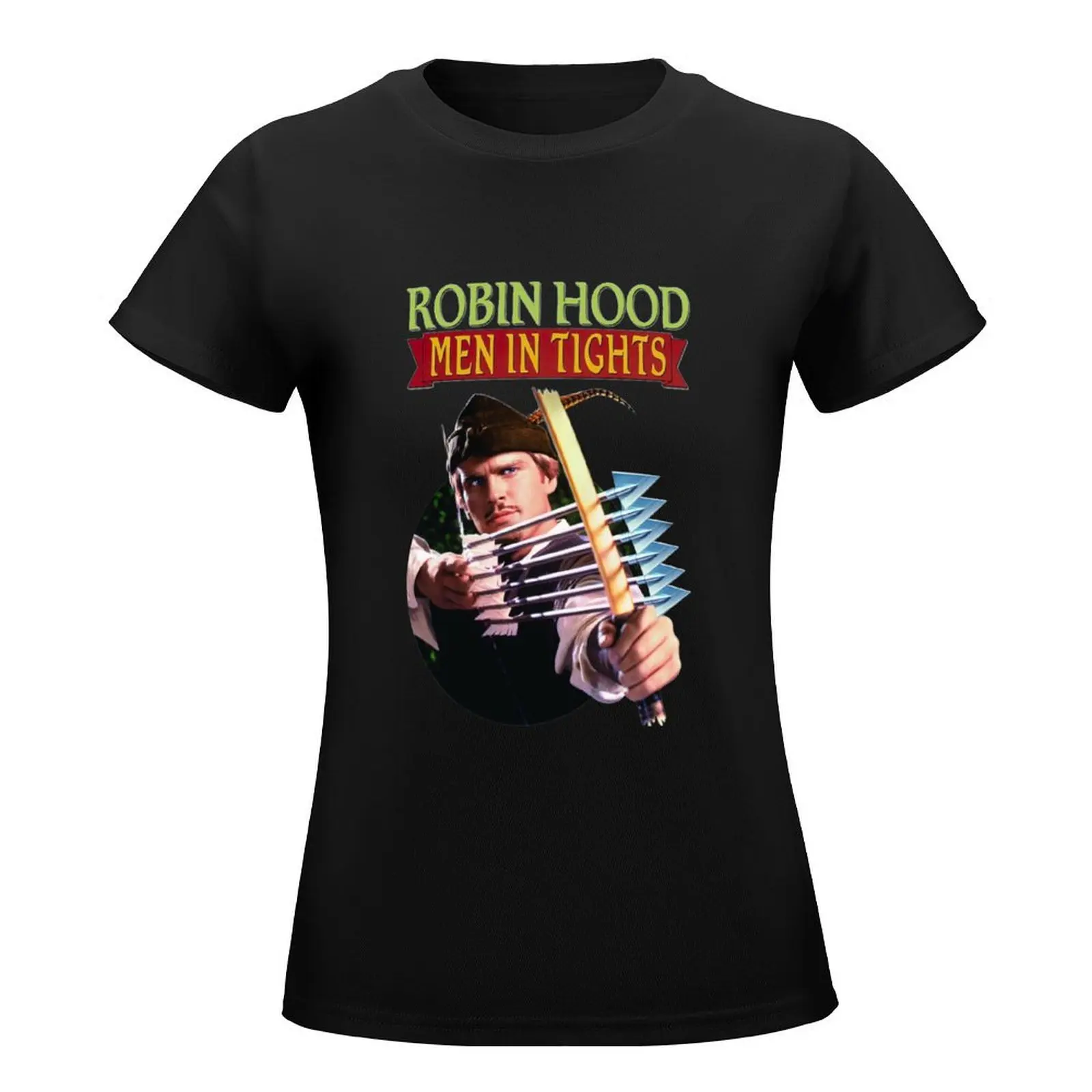 Robin Hood Men in tights T-Shirt Female clothing cute tops hippie clothes oversized tshirts woman