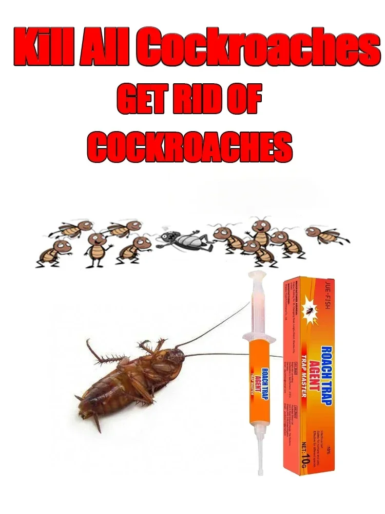 

Cockroach Bait Cockroach Killing and Insect Repellent Gel for Cleaning Indoor Kitchen Household Cockroach Killing