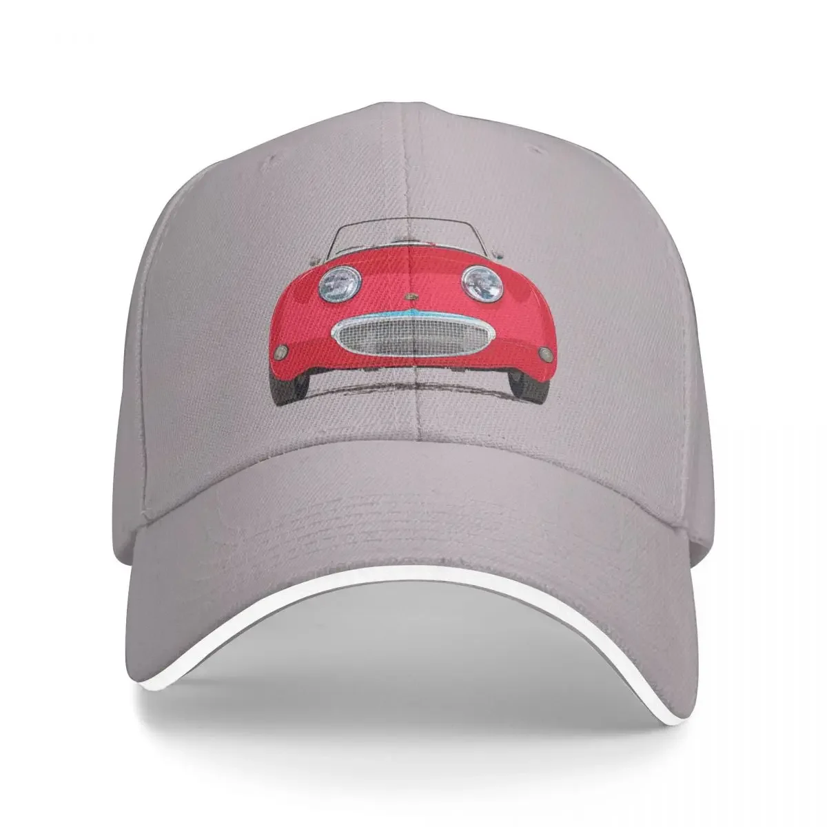 Signal Red Frogeye/Bugeye Sprite, the first little 'Healey' – with a big smile! Cap Baseball Cap horse hat Men caps Women's