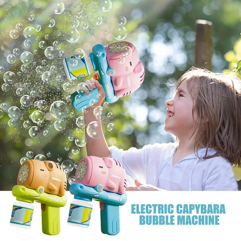 Bubble Maker Bad Speelgoed Kids Outdoor Speeltoestellen 10-Holes Diervormige Schuimmachine Professionele Bubble Machine 10000 Rijk