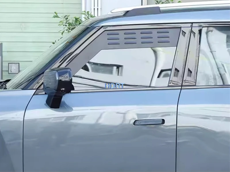 Car Style Front Rear Window Glass Louver Blind Rain Deflector Cover Insect Screen Net Accessories For Changan Deepal G318 2024 +