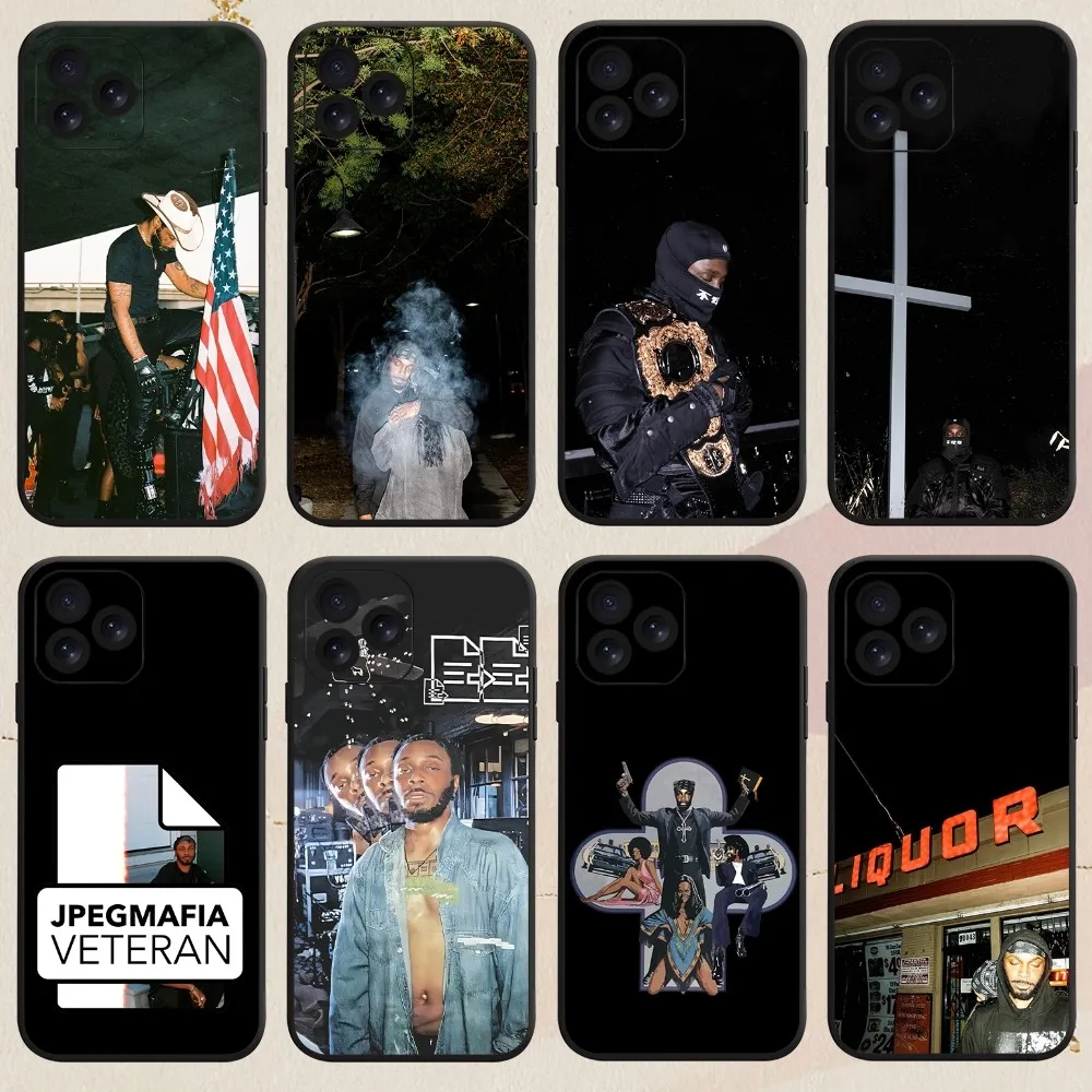 Rapper J-JPEGMafia I Lay Down My Life for You SIN MIEDO Phone Case For iPhone 8 14 15 13 12 11 Mini X Xr XS Pro MAX Plus Shell