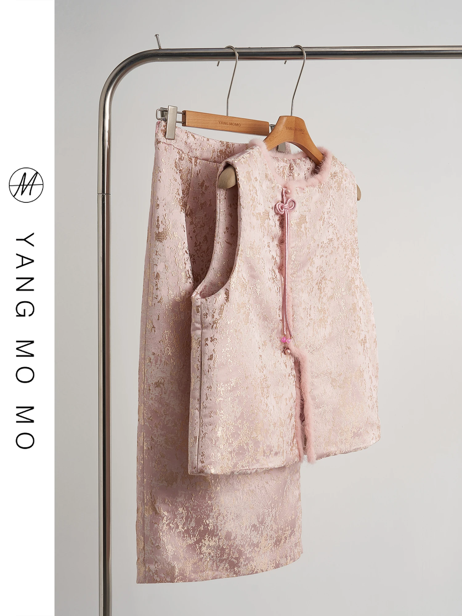 new-chinese-sle-song-jin-ort-jaet-cotton-lined-vest-skirt-set-women's-faion-winter-collection-floral-embroidery-hanfu