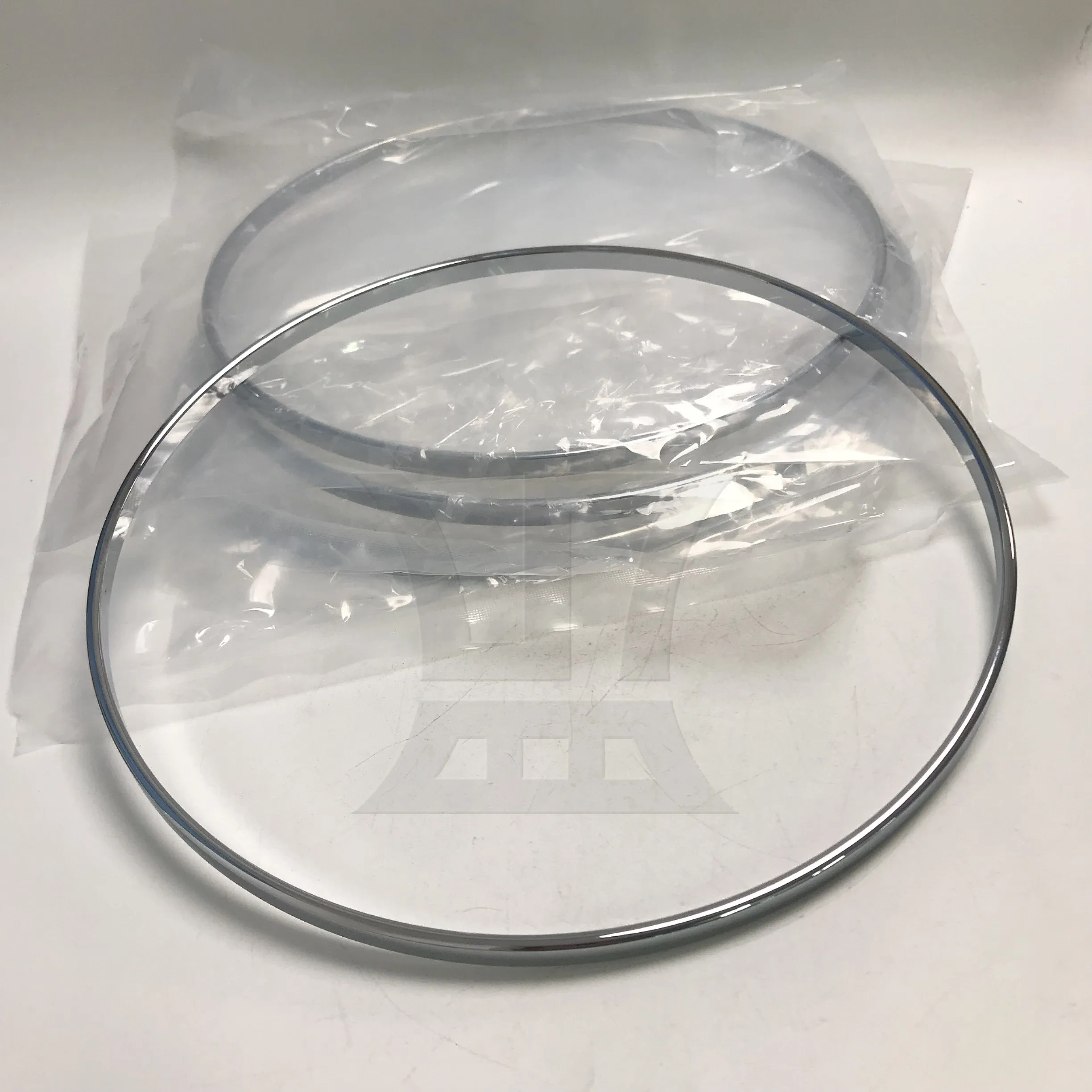 Yibuy 4 قطع بديلة بنمط ما قبل الحرب من النيكل لحواف البانجو مقاس 11.14 بوصة