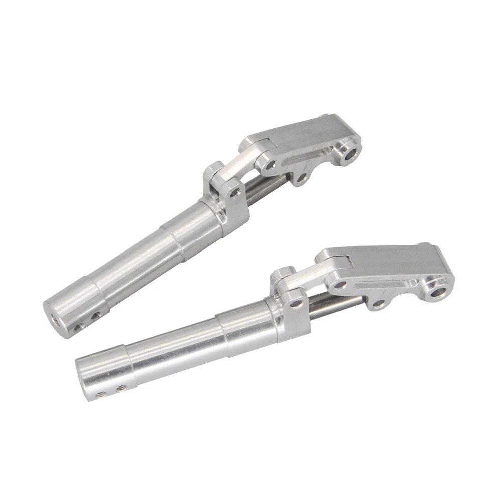 1 paire de train d'atterrissage latéral à genoux, amortissement principal D4 ou D5, 85mm à 185mm, pour modèle de bricolage de 3 à 6kg, pièce d'avion EDF Jet RC