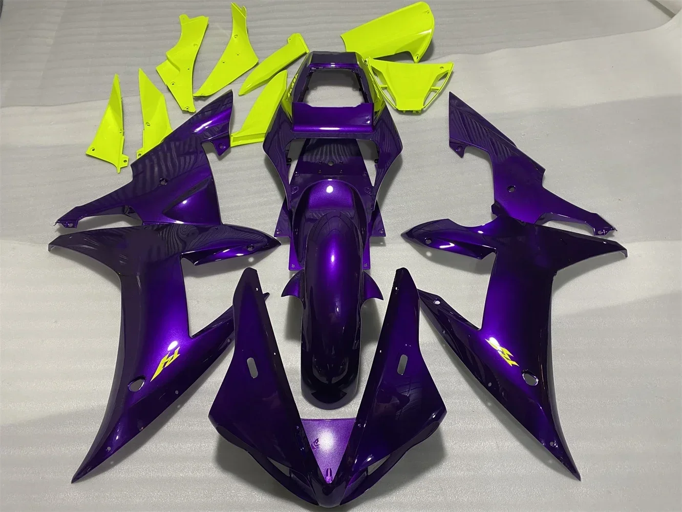 

for Yamaha YZF R1 2002 2003 Motorcycle Bodywork Set Durable Injection ABS Plastic Full Fairings Kit Mold Replacement Accessories