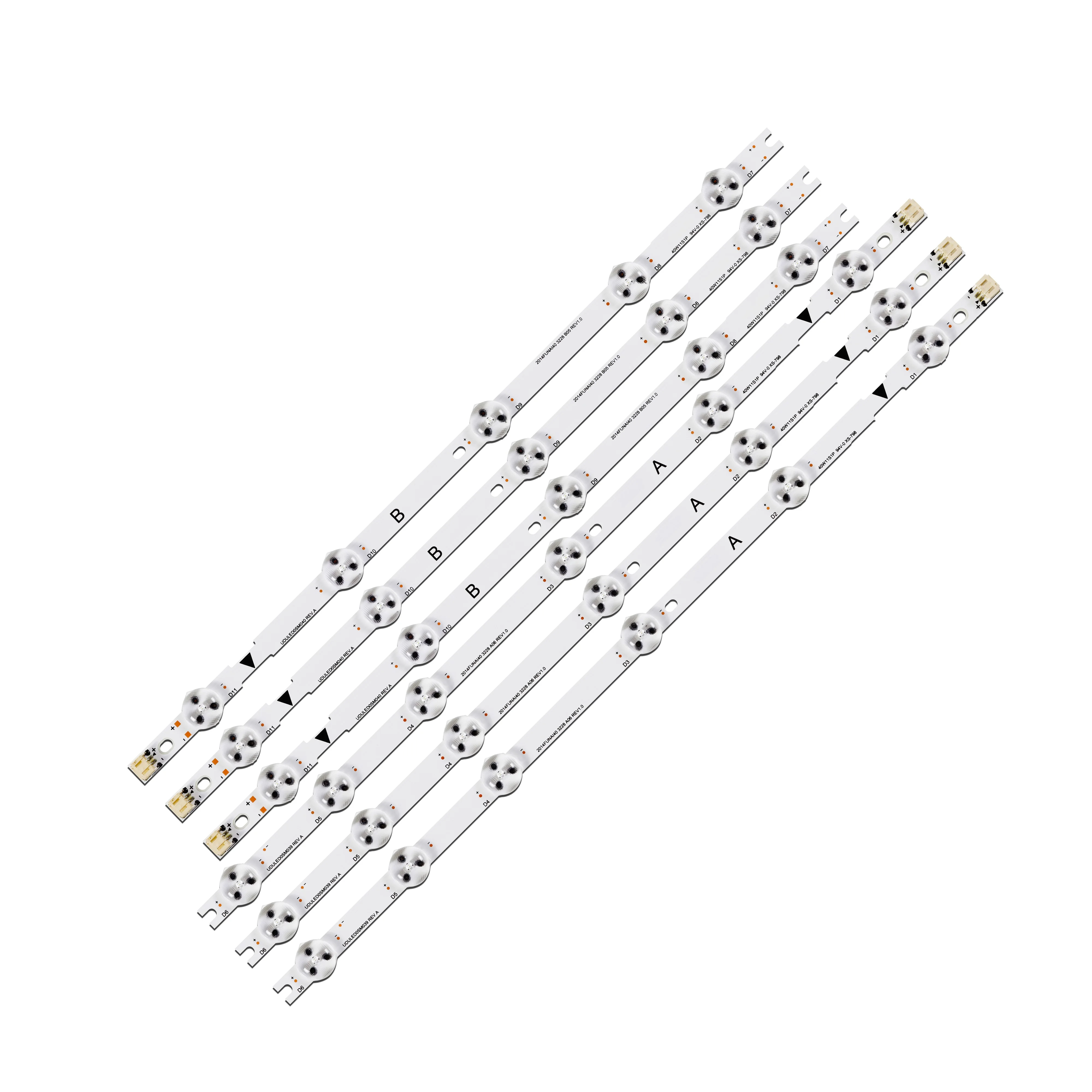 LED الخلفية UDULED0GS042 ل U4A20XH UDULED0GS043 REV.A 40W11S1P 40MV324X/F7 40ME324V 40PFL4909 40PFL4909/F7 40PFL4909/F8