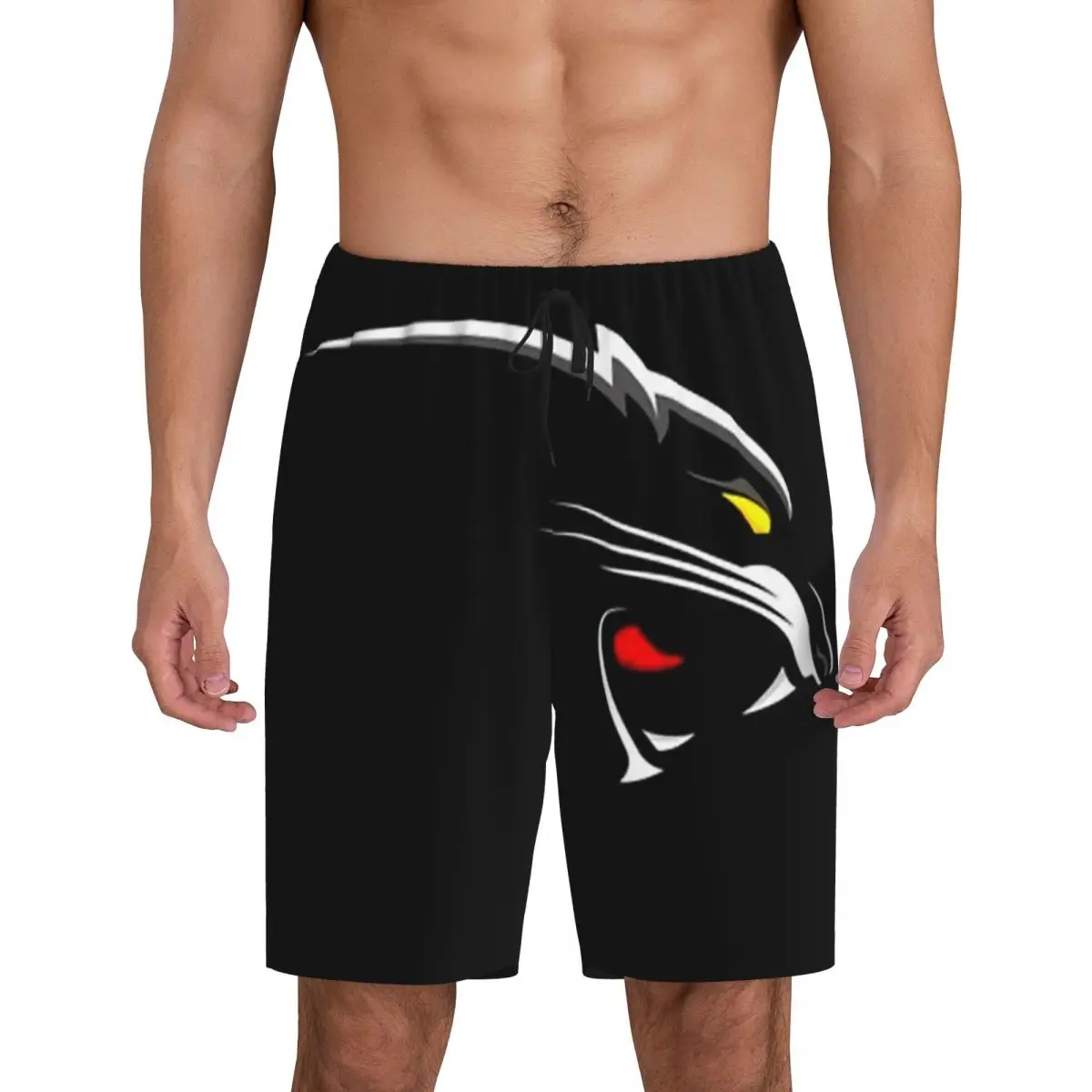 

Мужские короткие пижамные штаны Custom Arctic Cat.2 для сна и отдыха