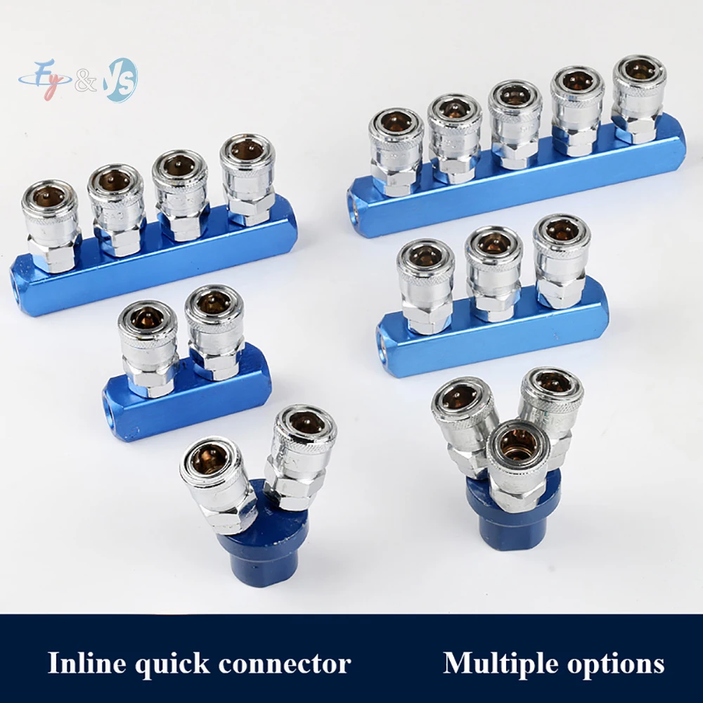 Pneumatic Distributor Manifold Splitter 1/4