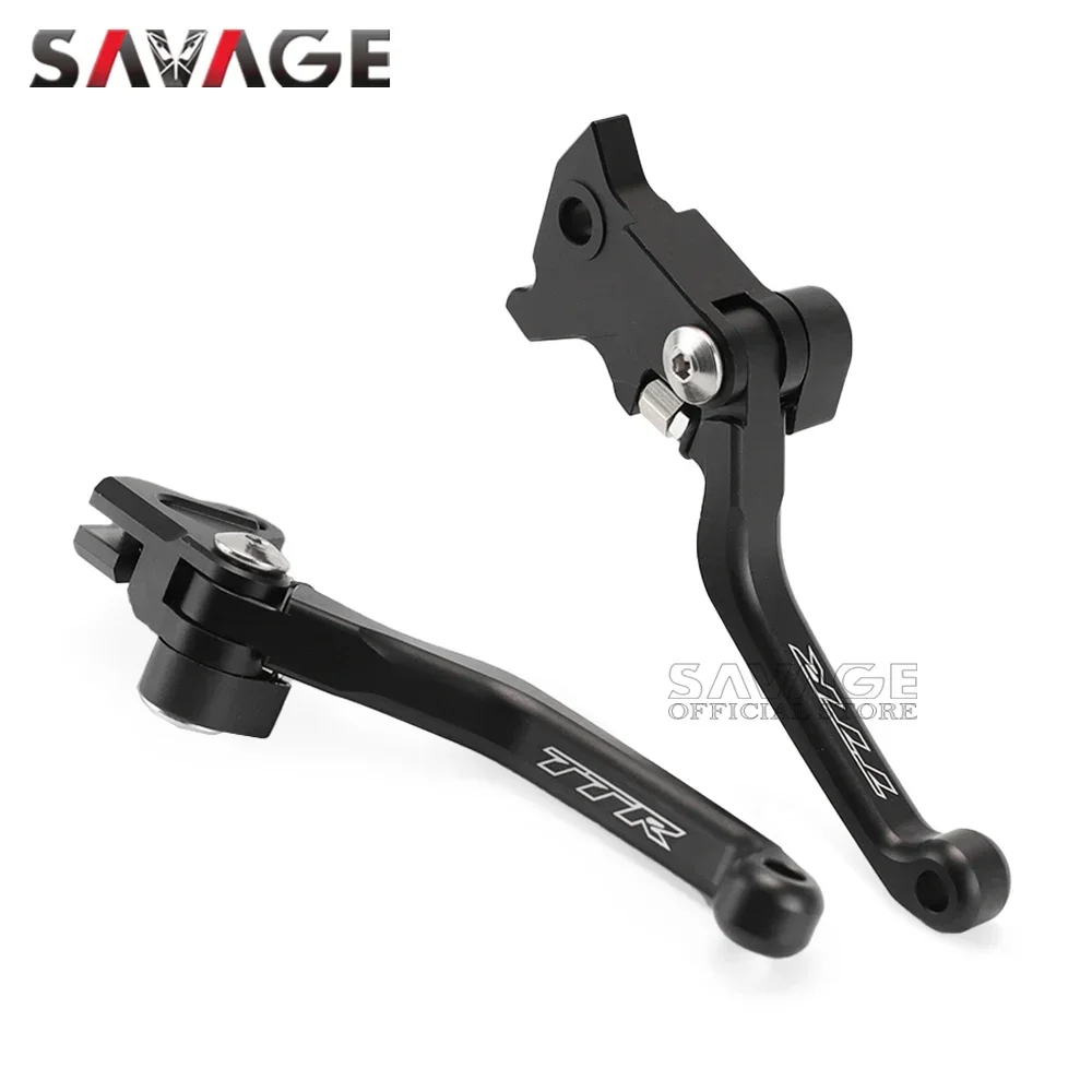 Pivot Brake Clutch Levers For YAMAHA TTR250 TTR230 TTR125 TT-R 125 230 250 Motorcycle Dirt Pit Bike Control Handles Logo TTR