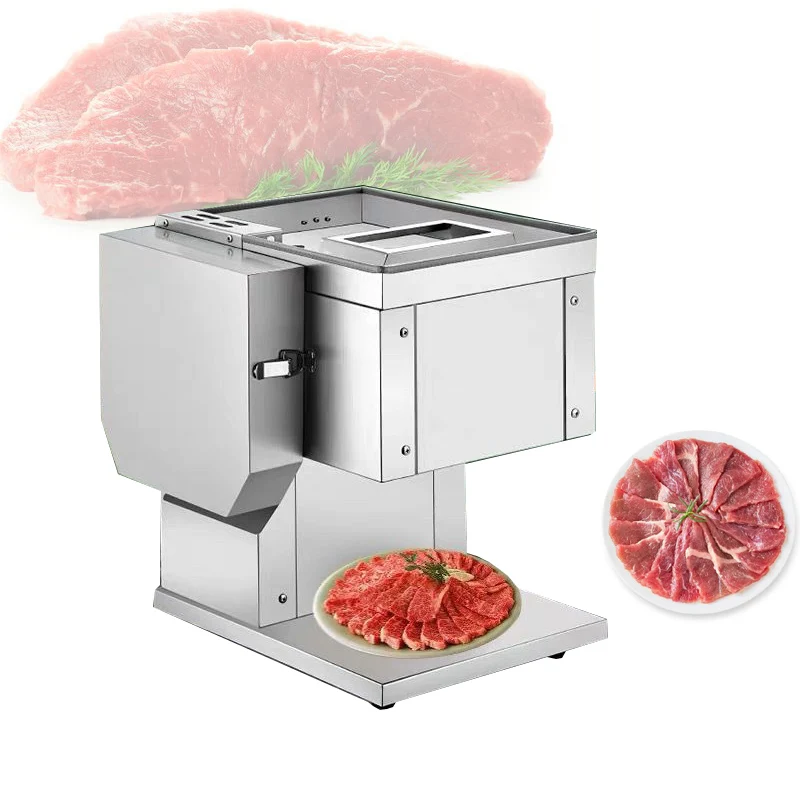 

High Quality Desktop Meat Slicer Dicing Machine 110V/220V Meat Cutter Slicer Shredding Machine