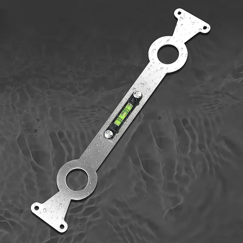 Stainless Steel Hot And Cold Water Pipes Leveler Multi-Purpose Fixed Leveler Mounting Aid For Effortless Water Heaters Shower view 3