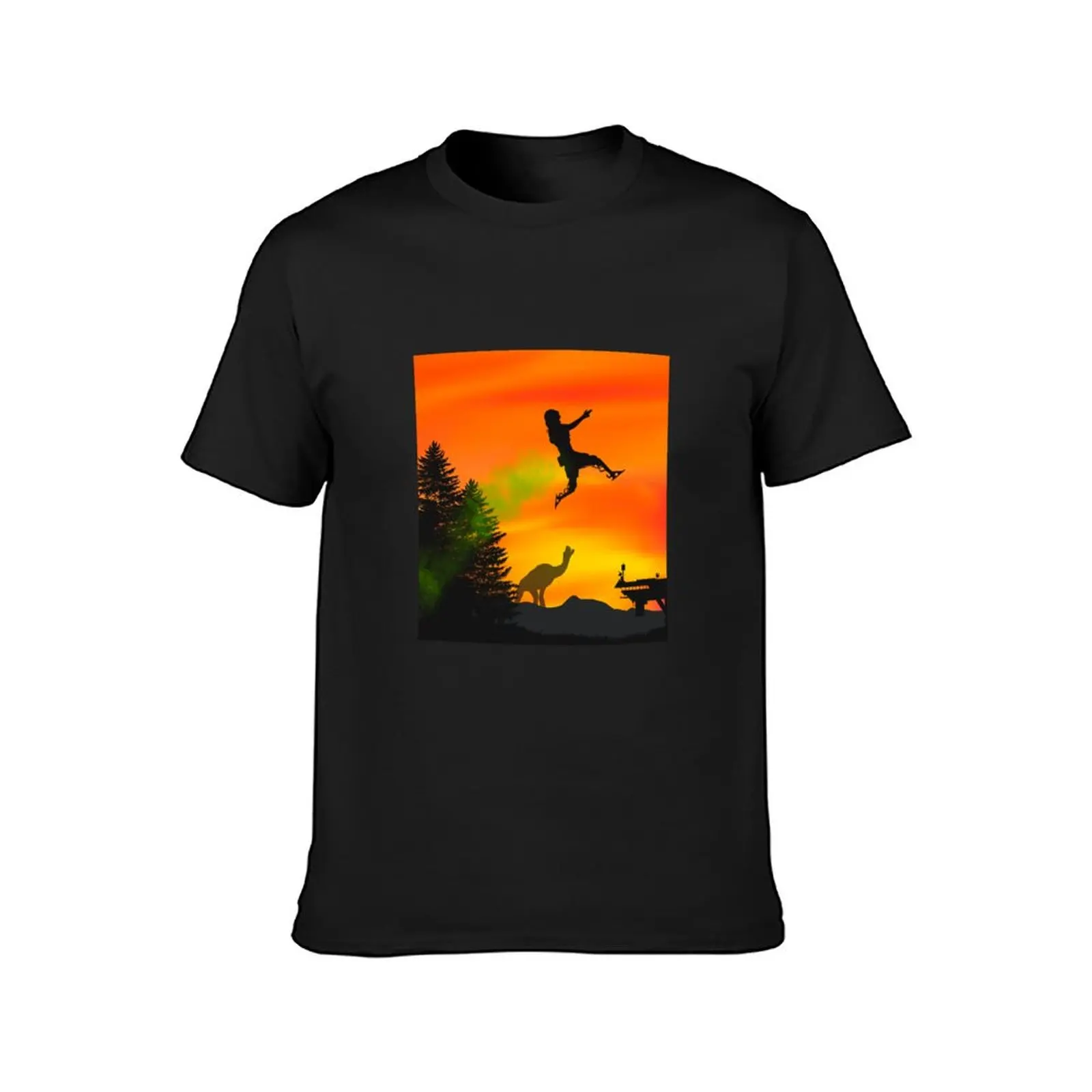 Octane silhouette T-Shirt for a boy hippie clothes mens funny t shirts