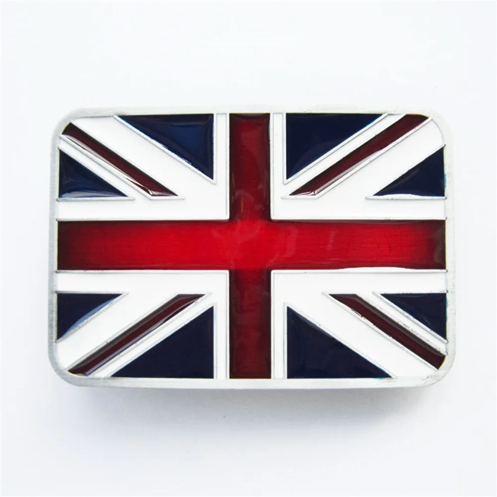 New Rectangle Union Jack Flag UK Flag Belt Buckle Gurtelschnalle Boucle de ceinture BUCKLE-T153 also Stock in US Free Shipping