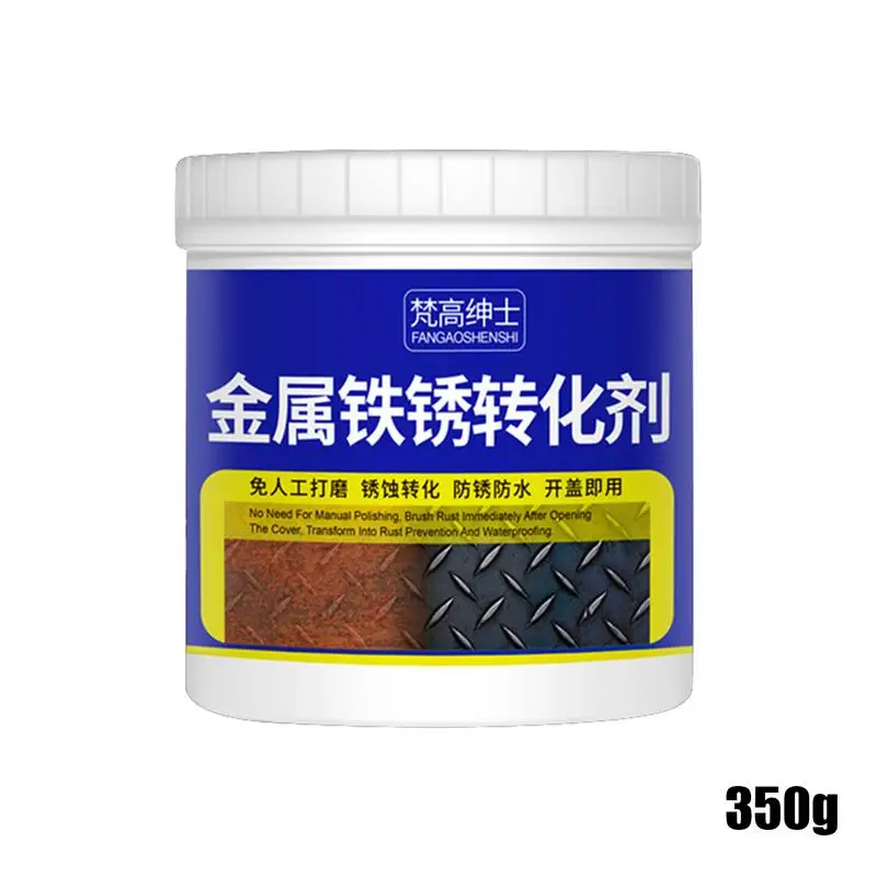 Auto Anti Rust Paste Water-based Metal Surfaces Repair Rust Remover Car Chassis Rust Converter Cleaning Inhibitor Rust Remover