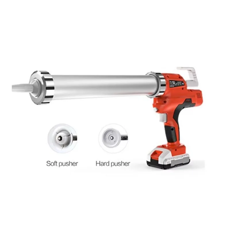 20V Electric Caulking Gun Holds 10 Ounce 20 Ounce 300ml 600ml With 2pcs Lithium