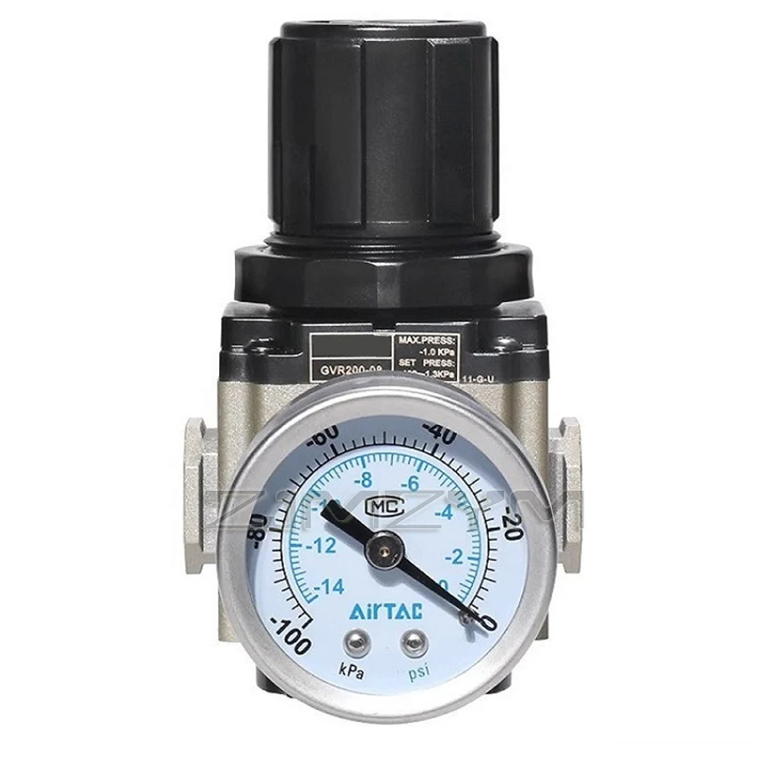 Pneumatic Vacuum Regulator Pressure Regulating Valve GVR200-06 GVR200-08 Negative Pressure Control Valve Air Source Processor