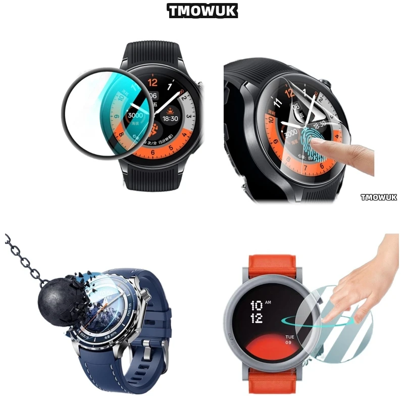 

For OPPO Watch X2 For CMF Watch Pro 2, Optimal Clarity, 9H Hardness, Precision Tempered Glass.