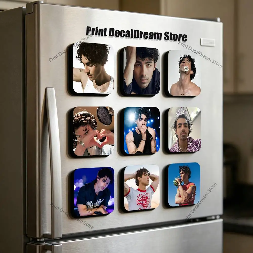 

Actor J-Joe Jonas Cute Cartoon Anime Refrigerator Magnets Soft Magnetic Heat Transfer Refrigerator Magnets Gift