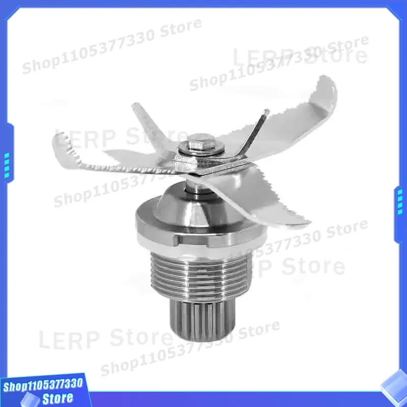 6 Blades Stainless Steel Blender Parts Kitchen Appliance Cutting Machine Spare Saw Blade Replacement Accessories for Mixer