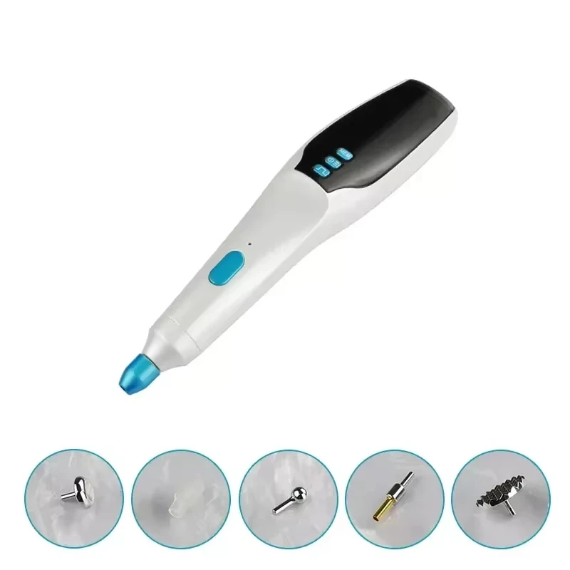 2025 Professional High Quality Cold Plasma Pen Eyelid Lift Fibroblast Jet Plasma Pen 5 Tips For Acne Treatment Wrinkle Removal