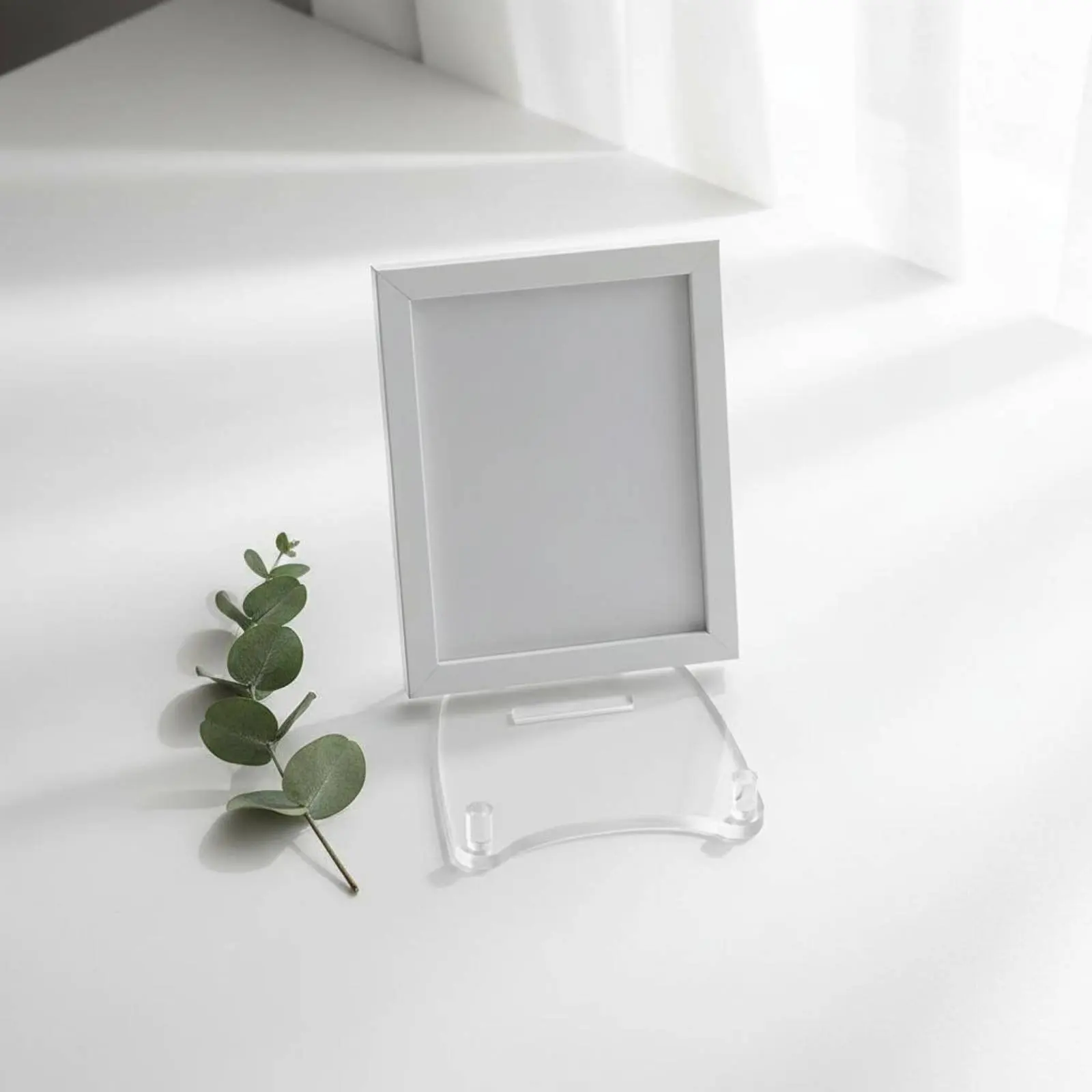 

Adjustable Acrylic Stand Multi-Purpose Picture Frame Stand Adjustable Picture Easel Easy to Use Home Decor Lightweight for Shelf