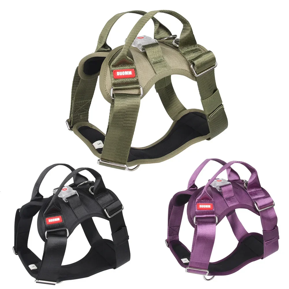 Adjustable New Explosion-proof Flush Medium and Large Dog Pet Supplies Pet Harnesses Dog Chest Strap Led Dog Harness