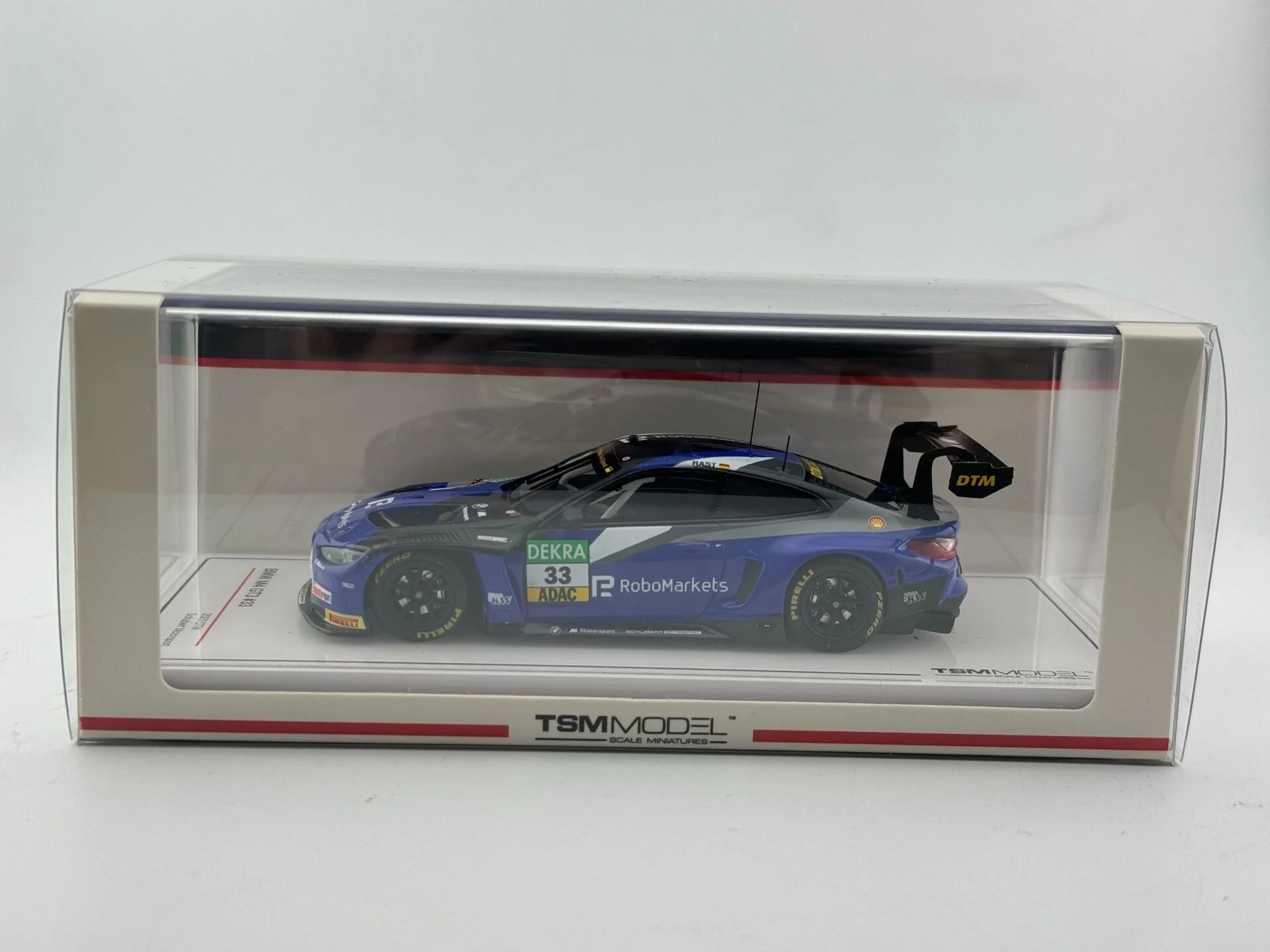 

Diecast TSM 1/43 Scale BMW M4 GT3 #33 Car Model