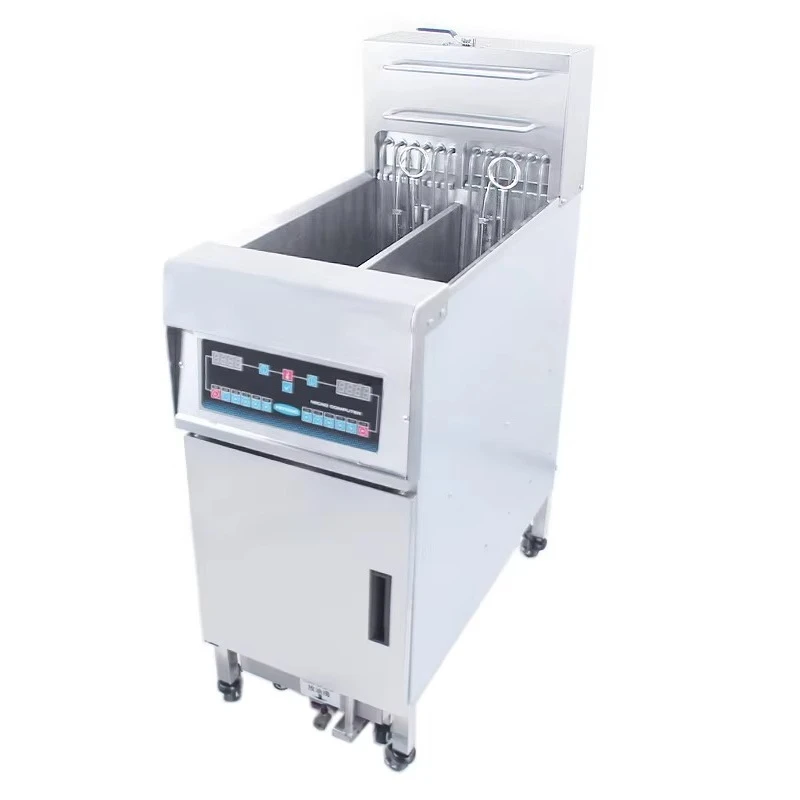Auto Lifting Stainless Steel Restaurant Deep Open Fryer Commercial Electric Fryers for Kitchen
